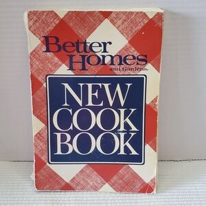 Better Homes And Gardens New Cookbook 1989 3rd Printing Red Paperback